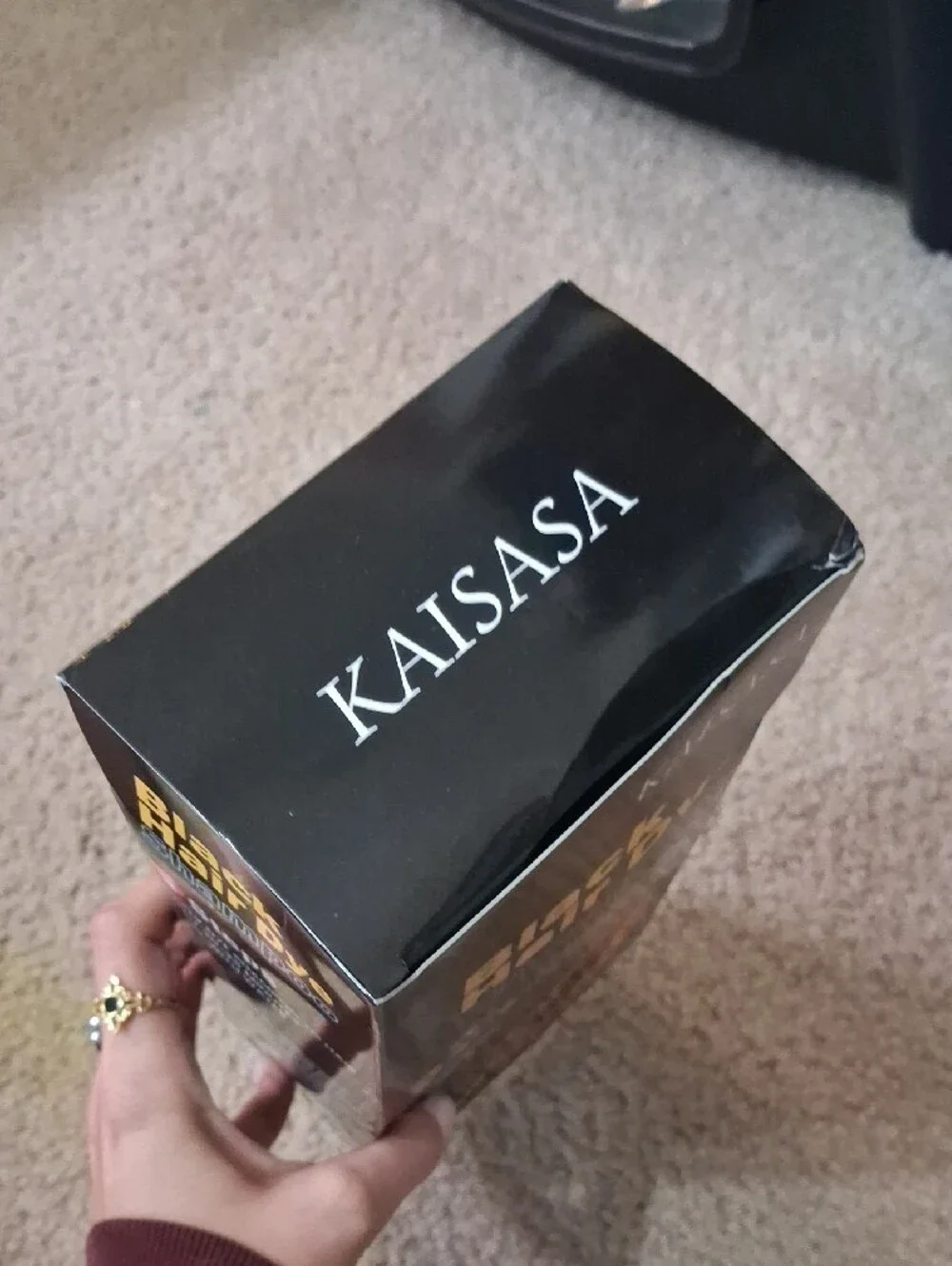 Kaisasa Black Hair Dye Shampoo - Black